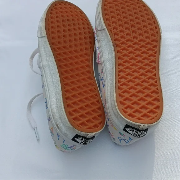 VANS Unisex Beach Themed Pattern Sneakers-  W 7  , M 5.5 - Picture 7 of 7